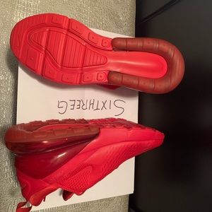 Nike Air Max 270 - Men's Size 13, University Red